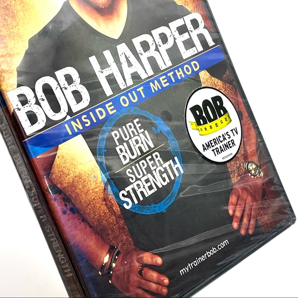 Bob Harper Inside Out Method Exercise Fitness DVD Pure Burn Super Strength New - Picture 4 of 16